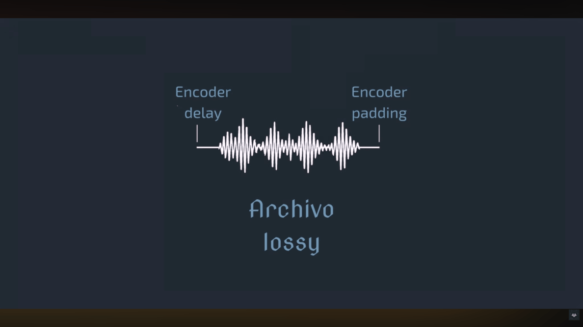 PyO - Encoder en archivo Lossy de audio