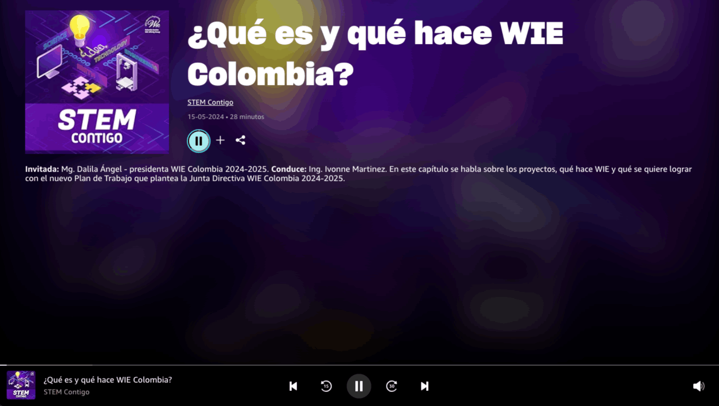 IEEE WIE Colombia - STEM Contigo T1 E1
